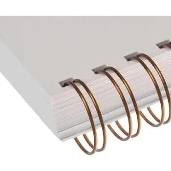 Vázací hřbet Kovový hřbet&nbsp;RENZ 3:1, 12.7 mm (do 105l), 100 ks, modrá