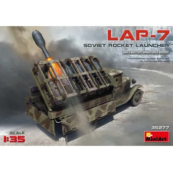 Plastikový model 1:35 Soviet Rocket Launcher LAP-7