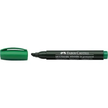 Faber-Castell Permanentní popisovač MULTIMARK WINNER 54 - zkosený hrot, zelený