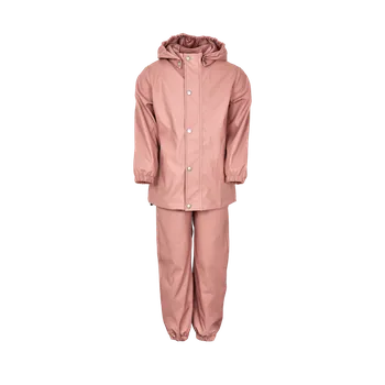 dívčí zimní kombinéza EN-FANT Rainwear set Solid Old Rose vel. 80-140 110 (doporučená výška 108-115cm)