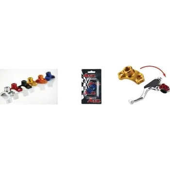 Zrcátko pro motocykl ACCEL úchyt zrcátka barva černá