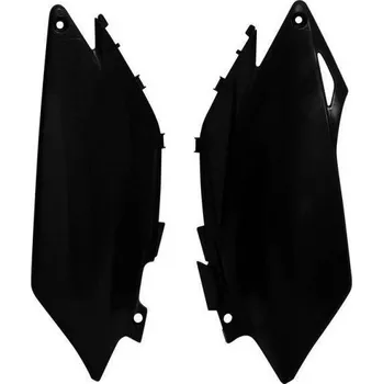 RACETECH boční tabulky zadní HONDA CRF 250R 11-13, CRF 450R 11-12, barva černá (FICRFNR0011) (HO04647001)