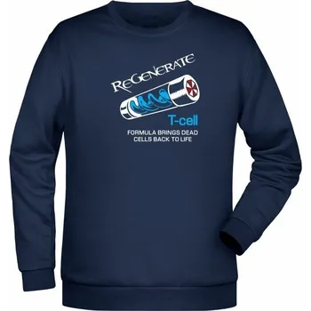 Pánská mikina Mikina T-virus Umbrella REGENERATE - námořní modrá