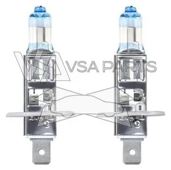 Autožárovka COMPASS Žárovka 12V H1 55W 2ks Excelite BLUE