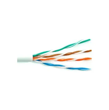 Datový kabel kabel datový UTP 4x2x0,5 - Cat.5e PVC / drát Cu, bal.305m - SOLARIX