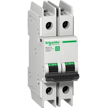 modulární přístroj a rozvaděč M9F42240 Jistič Multi9 C60BP 2P C 40A 10kA 240V UL489, Schneider Electric