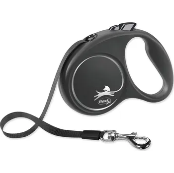 Flexi Black Design S pásek 5 m/15 kg