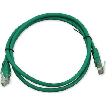 Síťový kabel PC-207 C5E UTP/7M - zelená