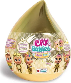 Panenka TM Toys Cry Babies Magic Tears zlatá edice