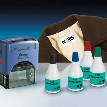 Razítko Barva NORIS 325, na látku (samobarvící razítka), 1litr, černá