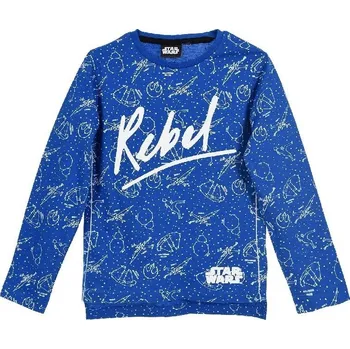 Chlapecké tričko Star Wars modré chlapecké tričko s potiskem Velikost: 104