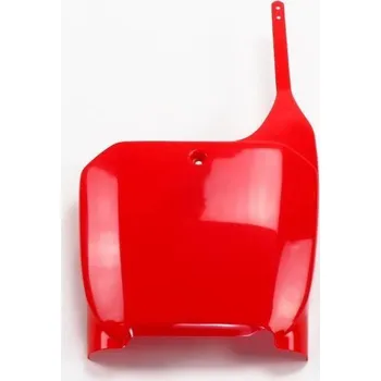 UFO tabulka pod startovní číslo HONDA CR 125/250 00-03, CRF 450 02-03, barva červená