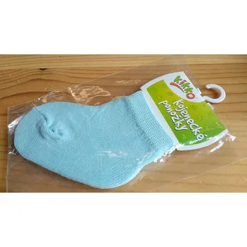 Kojenecké ponožky Kikko - 0-6 měs. - BLEDĚMODRÁ