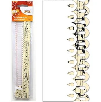 Výřez - Skládané rozety 4, malé