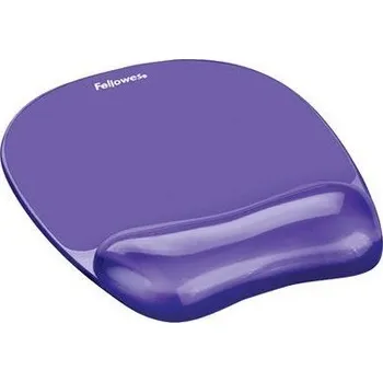 Podložka pod myš Gelová podložka zápěstí a myši Fellowes, fialová