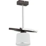 Závěsné svítidlo na tyči Lemir O2281 W1 RW Astred 1 wenge + chrom