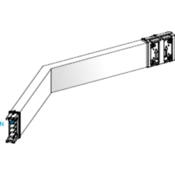 vypínač a zásuvka KSA250DLC43B Koleno 250 A horizontální na míru, Schneider electric