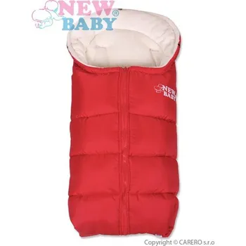 Fusak Vyrobce New Baby Zimní fusak Fluffy Red
