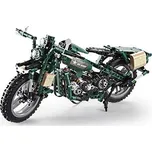 Double Eagle C51022W Vojenská motorka 550 dílků