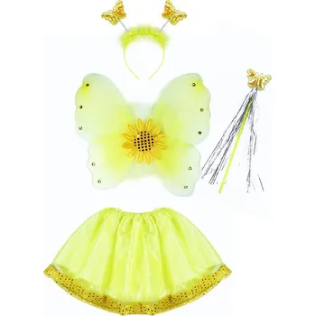 Rappa Kostým Slunečnice s křídly 104-150 cm