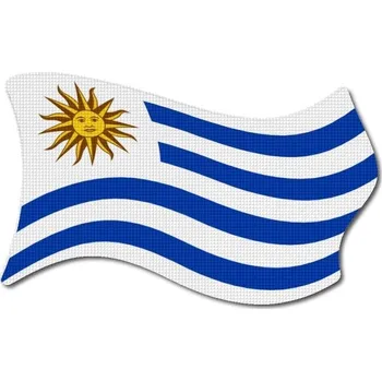 Vlajka Pelisport Uruguayská vlajka vlající