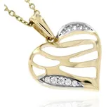 Zlatnictví U Kostela Zlatý přívěsek srdíčko 4597 505936463