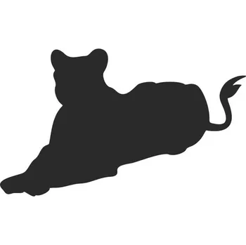 Samolepící dekorace SI0115055H - Lvice - 200 x 121 mm doleva