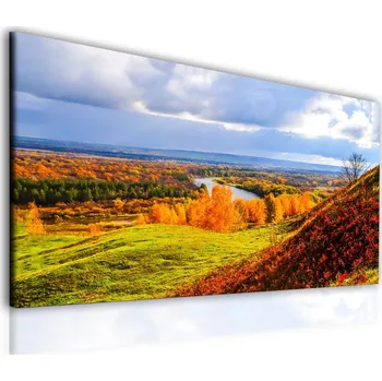 Malvis ® Obraz podzimní krajina Velikost: 90x60 cm