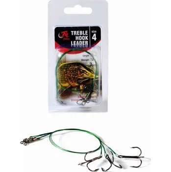 Filfishing Lanko s Trojhákem Treble Hook Leader 4