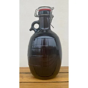 Sklenice Skleněný džbán na pivo 2l - Granát