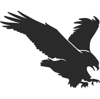 Samolepicí dekorace na vozidlo SI0115500G - Sokol - 200 x 192 mm doprava