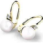 Goldex Perlové náušnice s diamanty 