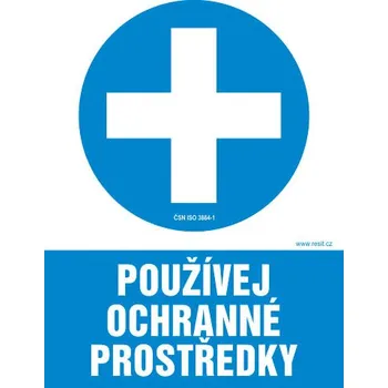 Samolepicí dekorace na vozidlo Používej ochranné prostředky - samolepka 140 x 200 mm