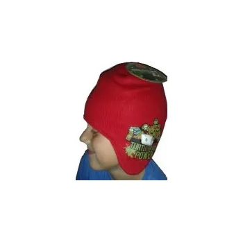 Čepice Čepice ušatka ŽELVY NINJA červená