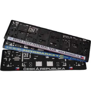 Držák SPZ Podložka pod RZ - SPZ s digitálně tištěnou samolepkou