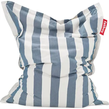 Sedací pytel Fatboy Original Outdoor Stripe Ocean Blue