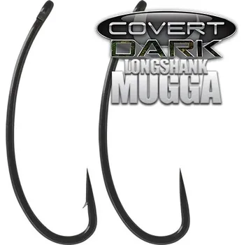 Rybářský háček Gardner Háčky bez protihrotu Covert Dark Longshank Mugga Barbless |vel. 6