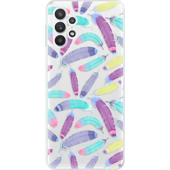 Odolné silikonové pouzdro iSaprio - Feather Pattern 01 - Samsung Galaxy A32 5G