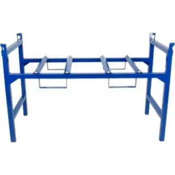 Dílenský regál SOMAX STOJAN VELKÝ NA 2 SUDY LAKOVANÝ