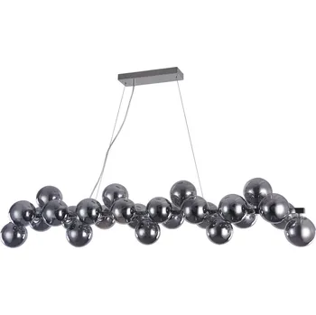 Dětské svítidlo Italux PND-5252-A-25-CH+SMK Cabella | 28W G9 + LED PŘISAZENÉ STROPNÍ SVÍTIDLO VERSO 1X24,5W | 3000LM | 3000K - NASTAVITELNÉ, 3 FÁZOVÉ STMÍVÁNÍ, HLINÍK