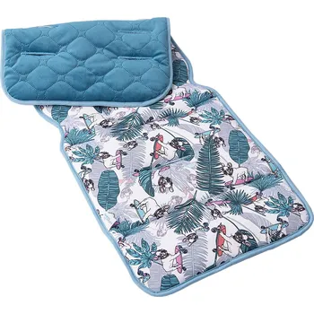 CEBA BABY Oboustranná podložka do kočárku French Bulldog