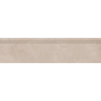 Dlažba Schodovka Rako Betonico tmavě béžová 30x120 cm mat DCPVF794.1