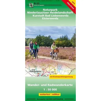 Naturpark Niederlausitzer Heidelandschaft - Kurstadt Bad Liebenwerda - Mühlberg - Schradenland 1:50 000
