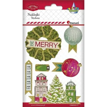 Set školních potřeb Naklejki drewniane Boże Narodzenie 6szt