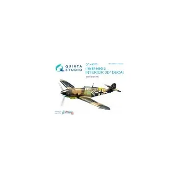 Plastikový model 1/48 Bf-109G-2 3D-Print&colour Interior (EDU)