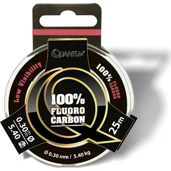 Quantum Fluoro Carbon Predator 25m Průměr: 0,25mm 4kg