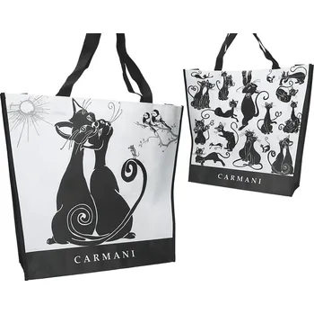 Carmani® Carmani - Taška přes rameno Černé kočky - 46*11*38 cm