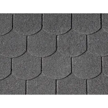 Příslušenství pro zahradní stavbu Playground System Střešní krytina šindel BOBROVKA 6m2 černý