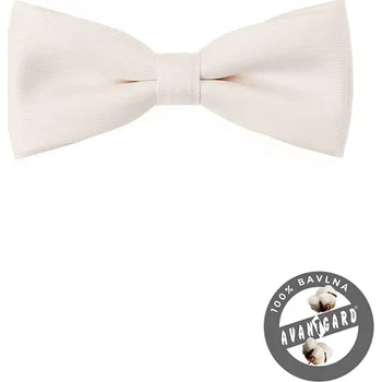 AVANTGART Motýlek PREMIUM svatební smetanový 600-51008-0