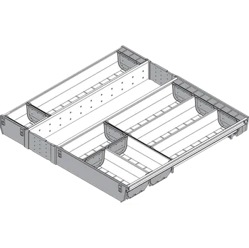 Příborník do zásuvky Příborník BLUM ORGA-LINE sada misek 450 mm ZSI.60VEI4 (600 mm)